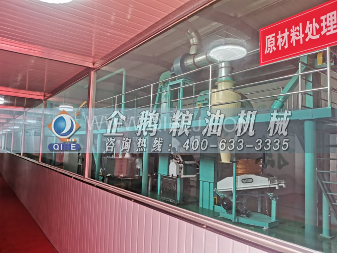 企鵝機械提供全套花生油提取設備，服務周到獲稱贊(圖3)