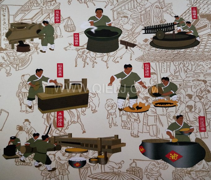 芝麻油提取加工，企鵝糧油機(jī)械生產(chǎn)色香味俱佳的油脂(圖2)